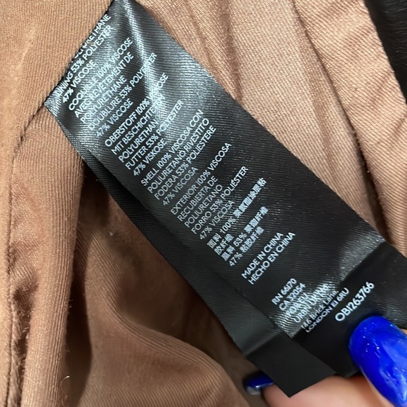 Free People faux leather moto jacket - Picture 9 of 13